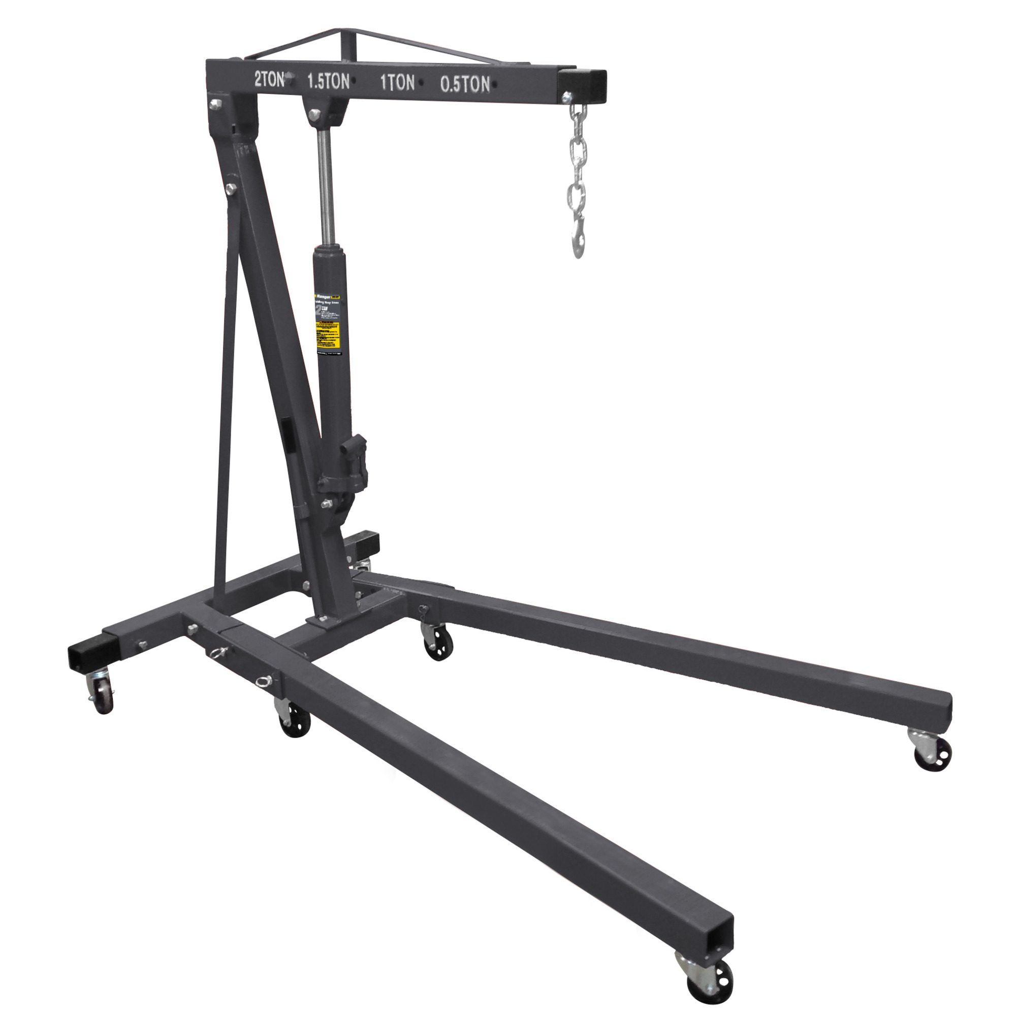 Ranger 2-Ton Folding Shop Crane, Model# RSC-2TF